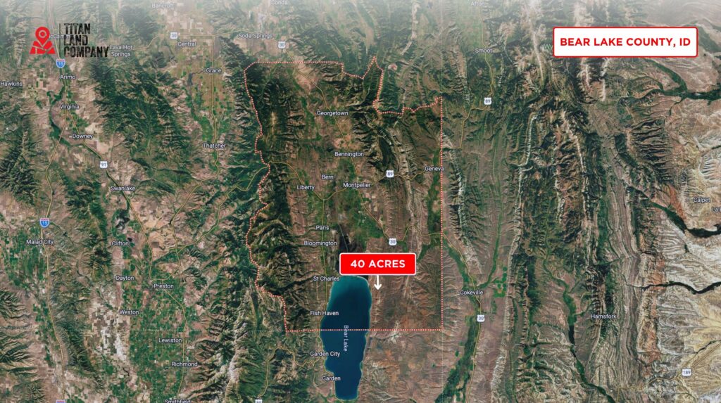 40 Acres • Bear Lake Views + Recreational Area • Land for Sale in Bear Lake County, Idaho • ID0001