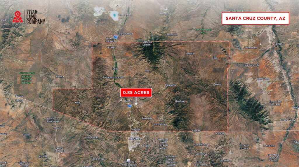 0.85 Acres • Prime Rio Rico Location • Land for Sale in Santa Cruz County, Arizona • AZ0028