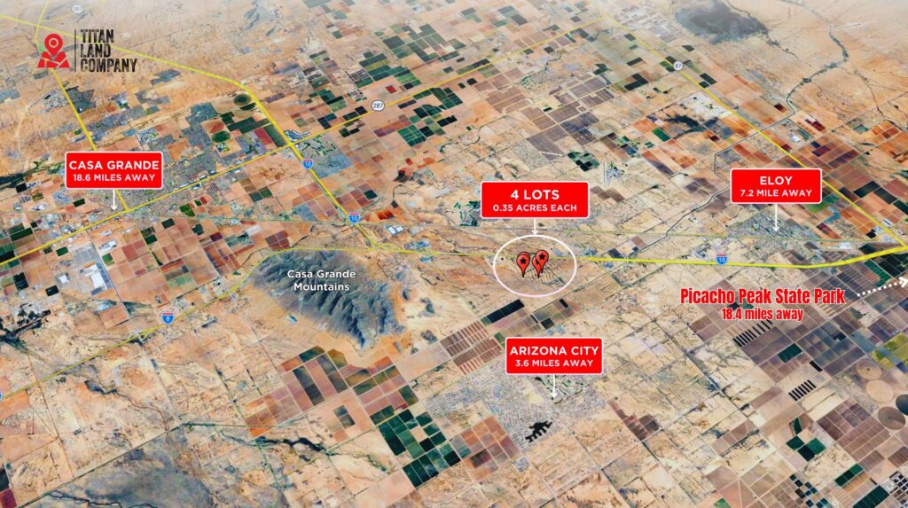 0.35 Acres • No HOA + Future Growth Area Near I-10 • Land for Sale in Pinal County, Arizona • AZ0019
