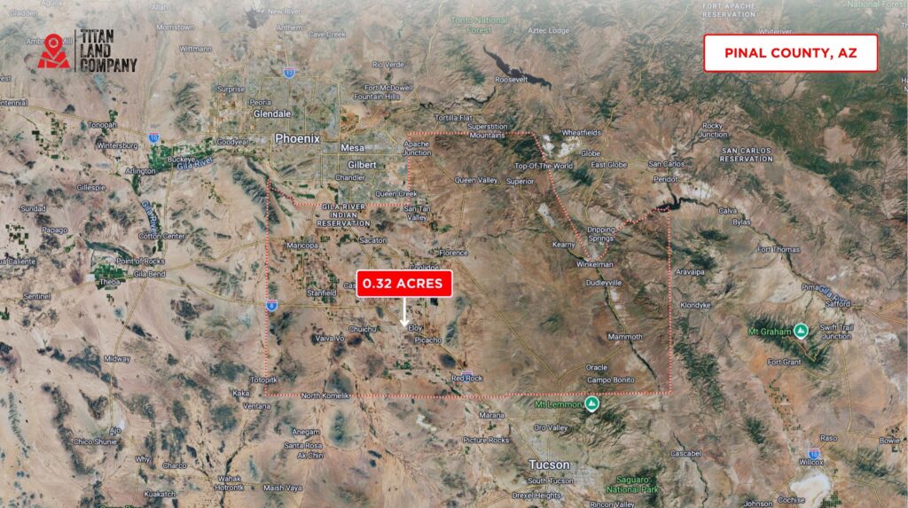 0.32 Acre • No HOA in Growing Eloy Area + Near I-10 • Land for Sale in Pinal County, Arizona • AZ0027