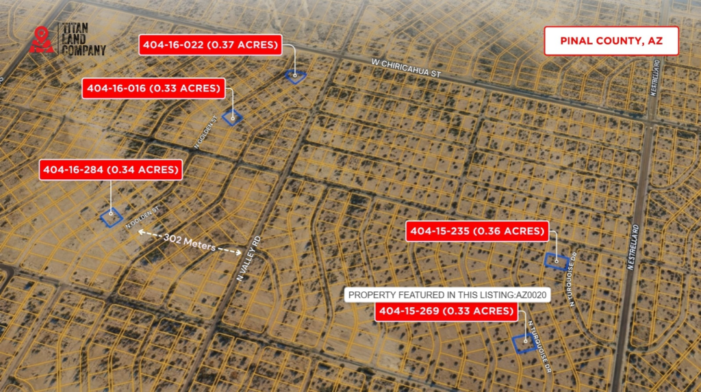 0.33 Acre • No HOA + Future Growth Area Near I-10 • Land for Sale in Pinal County, Arizona • AZ0020