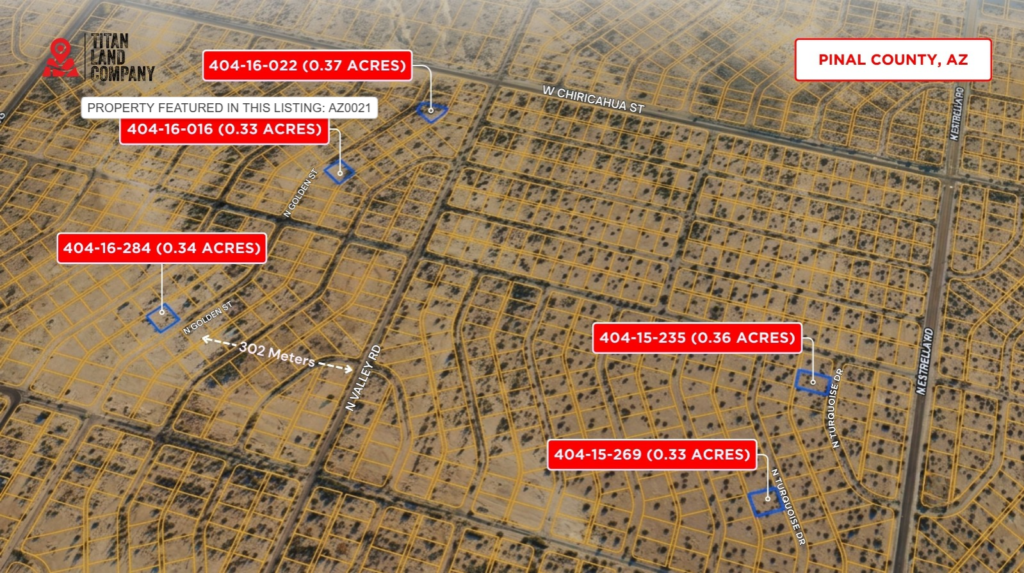 0.33 Acre • No HOA + Future Growth Area Near I-10 • Land for Sale in Pinal County, Arizona • AZ0021