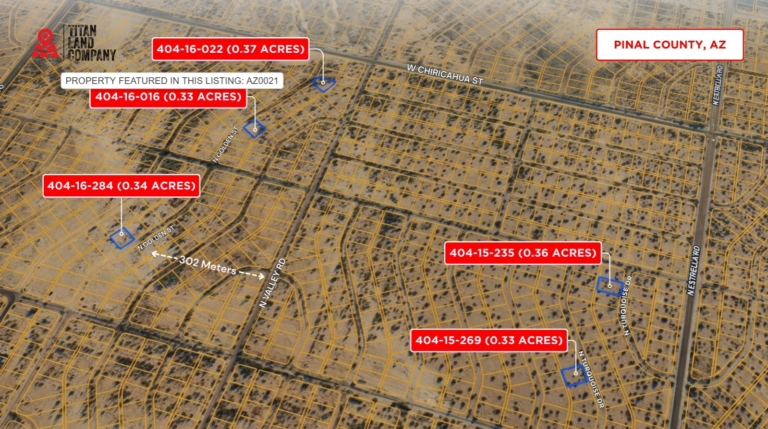 0.33 Acre • No HOA + Future Growth Area Near I-10 • Land for Sale in Pinal County, Arizona • AZ0021