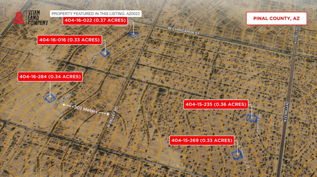 0.37 Acre • No HOA + Future Growth Area Near I-10 • Land for Sale in Pinal County, Arizona • AZ0022