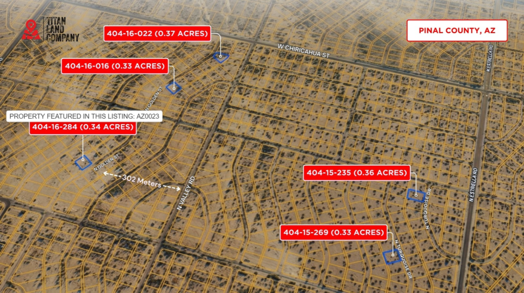 0.34 Acre • No HOA + Future Growth Area Near I-10 • Land for Sale in Pinal County, Arizona • AZ0023