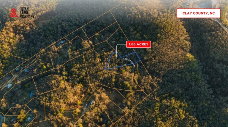 1.66 Acres • Wooded Mountain Homesite • Land for Sale in Clay County, North Carolina • NC0001