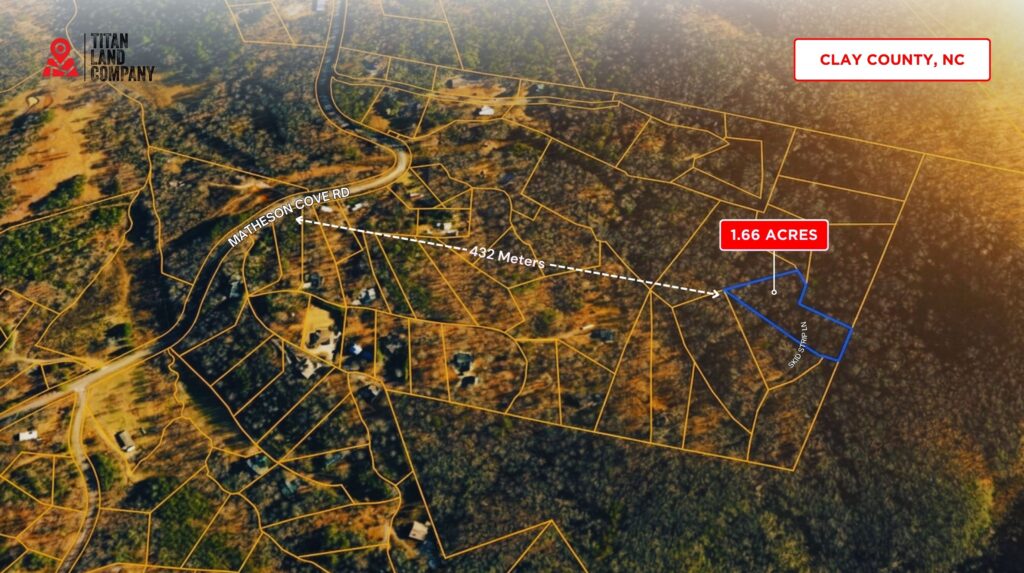 1.66 Acres • Wooded Mountain Homesite • Land for Sale in Clay County, North Carolina • NC0001