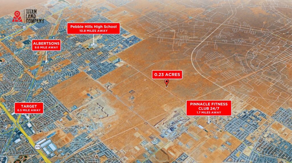 0.23 Acres • Near John Hayes/Berryville Expansion • Land for Sale in El Paso County, Texas • TX0019